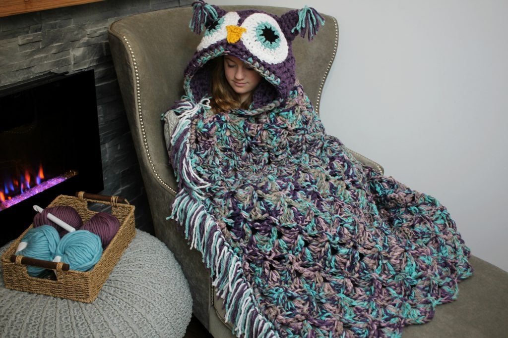 Viral Hooded Owl Blanket MJ's Off The Hook Designs Unique Owl Afghan Crochet Pattern Free Viral Hooded Owl Blanket MJ's Off The Hook Designs Unique Owl Afghan Crochet Pattern Free