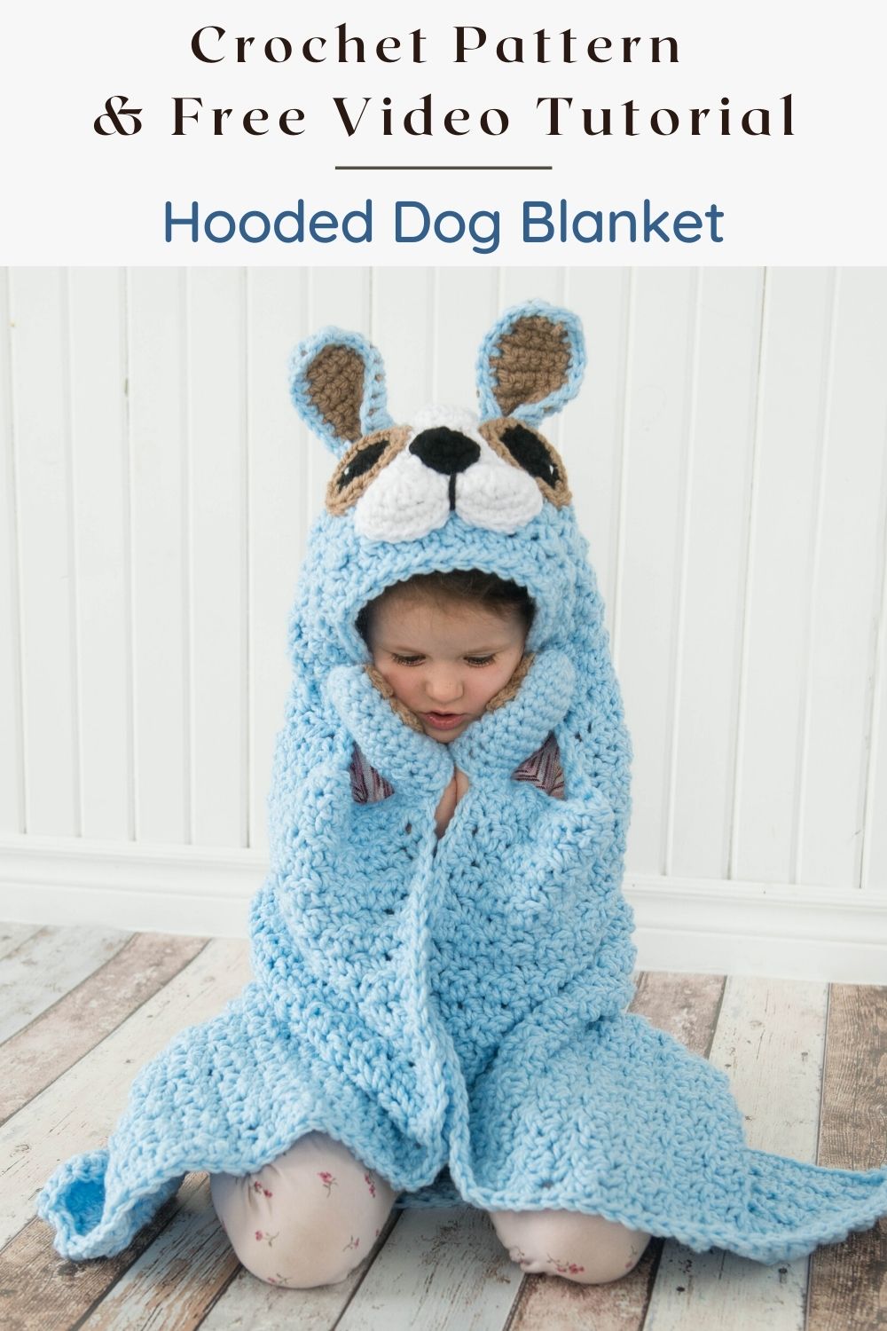 Crochet Hooded Dog Blanket MJ's off the Hook Designs