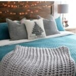 Bulky and quick merino throw - with a free pattern and video tutorial.