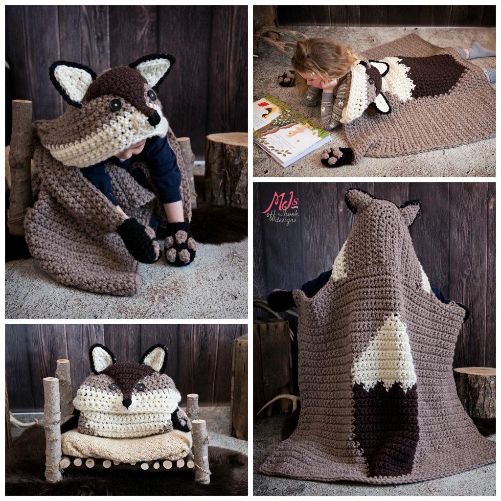 hooded woodland blanket collection
