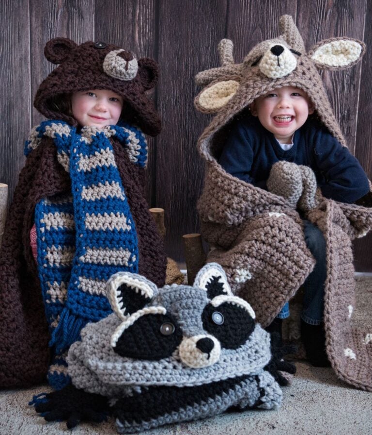 Hooded Woodland Blanket Collection