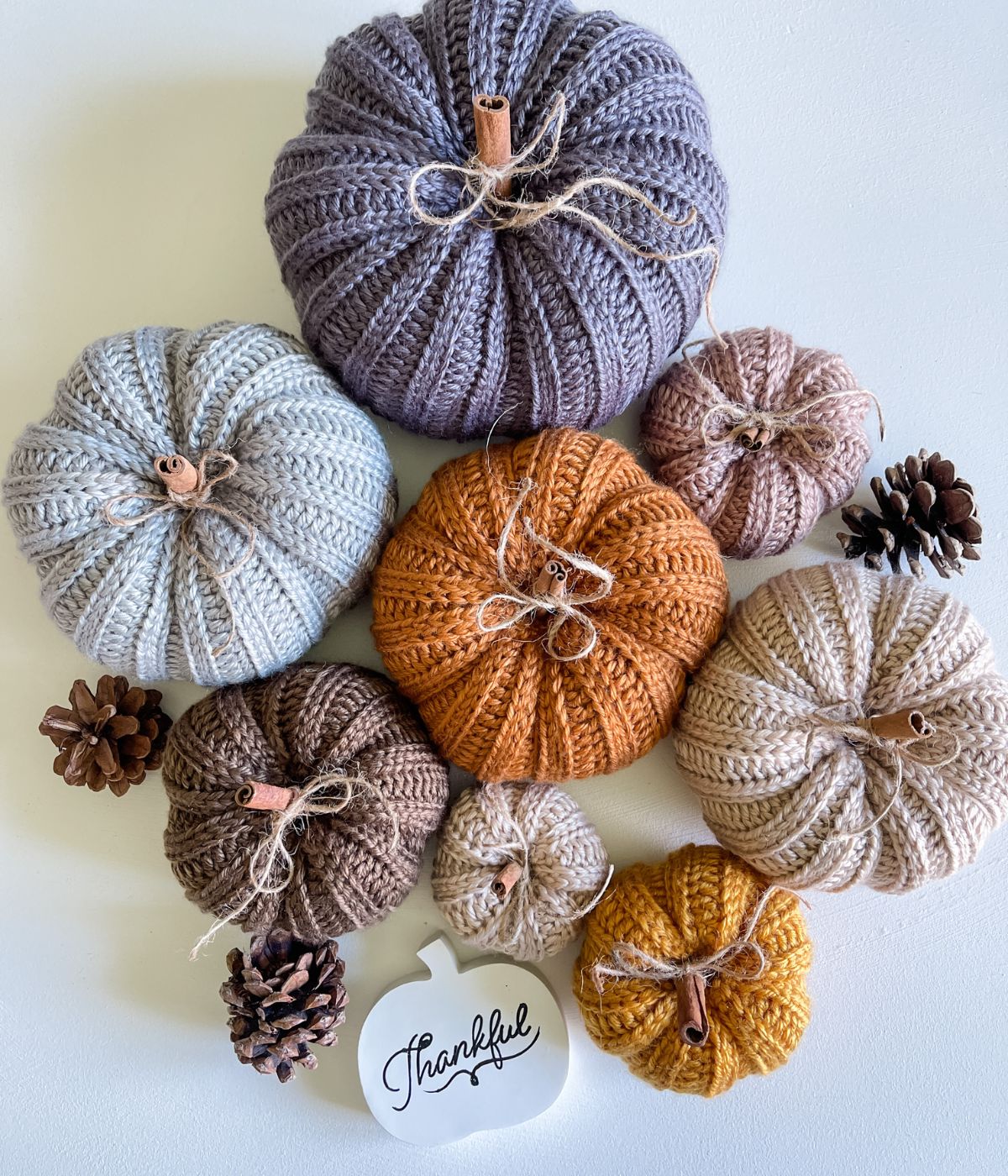 Country Harvest Crochet Pumpkins - Free Pattern - MJ's off the Hook Designs for Free Printable Crochet Pumpkin Pattern