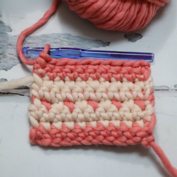 change color in crochet