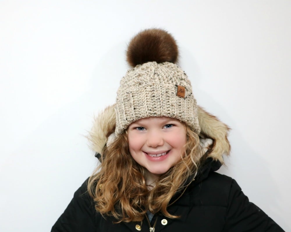 Crochet Cabled Hat 