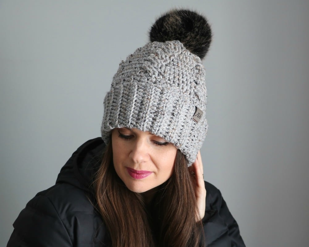 Crochet Cabled Hat 