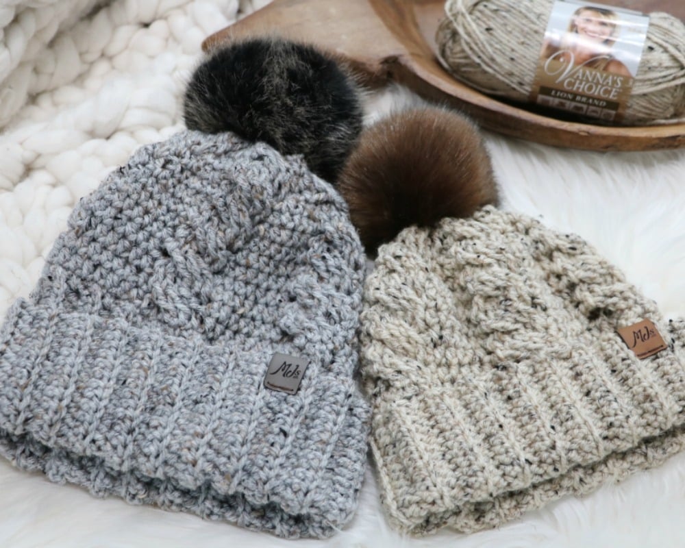 Crochet Cabled Hat 