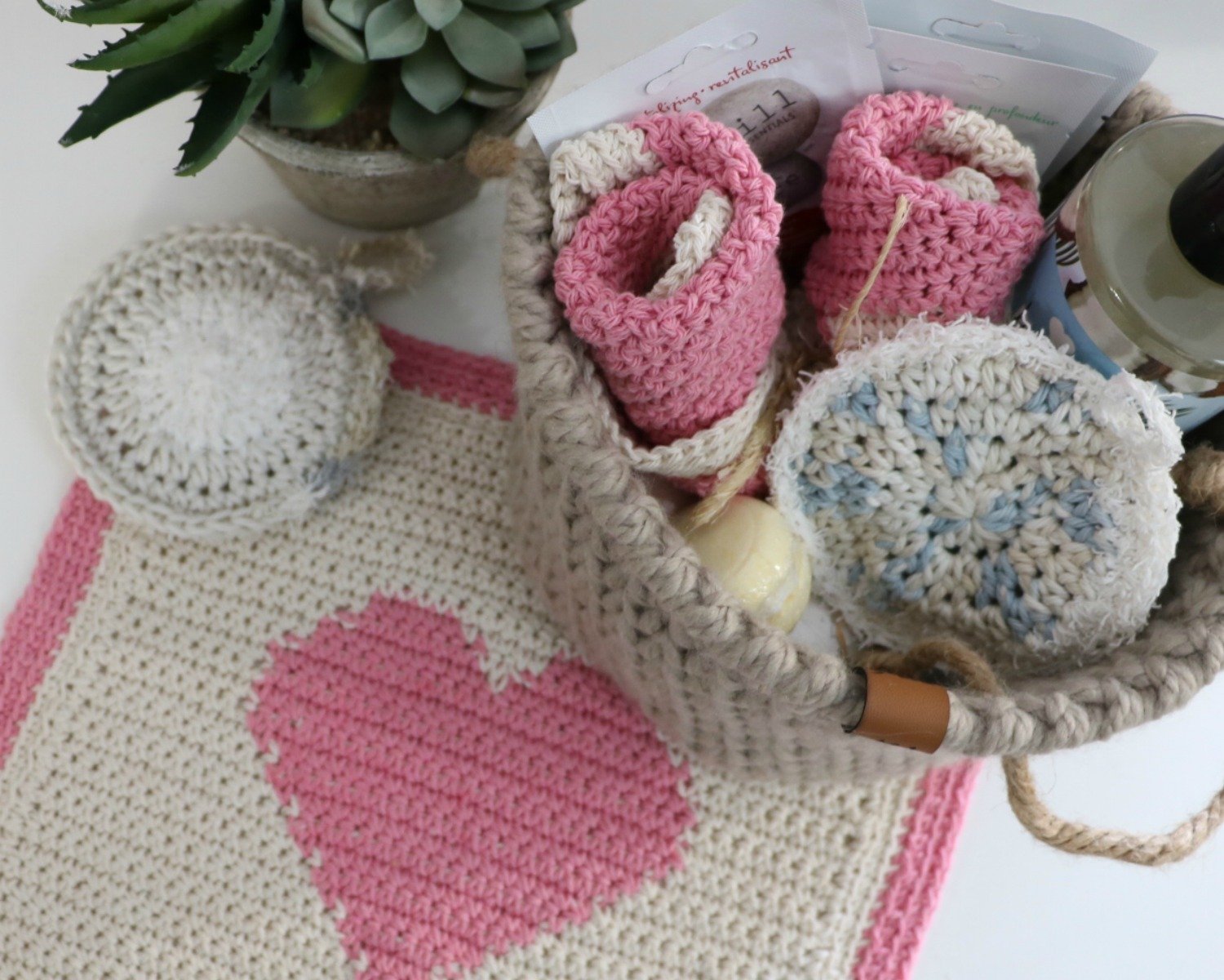 Crochet Bath Scrubbie pattern