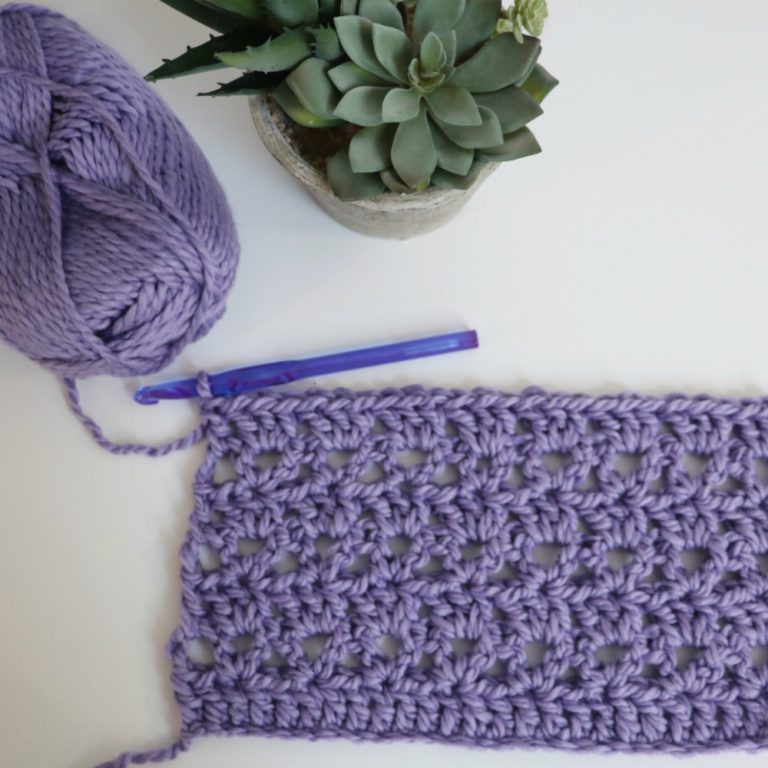Double Crochet Lace Stitch MJ's off the Hook Designs