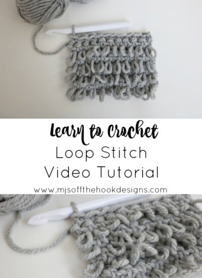 Learn to crochet the loop stitch with this comprehensive video tutorial.