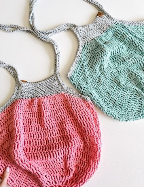 Crochet market bag