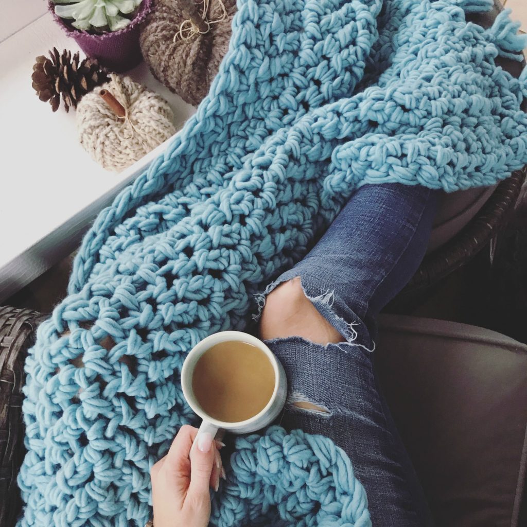 Super Bulky Herringbone Throw MJs Off The Hook Designs Super Bulky Herringbone Throw MJs Off The Hook Designs