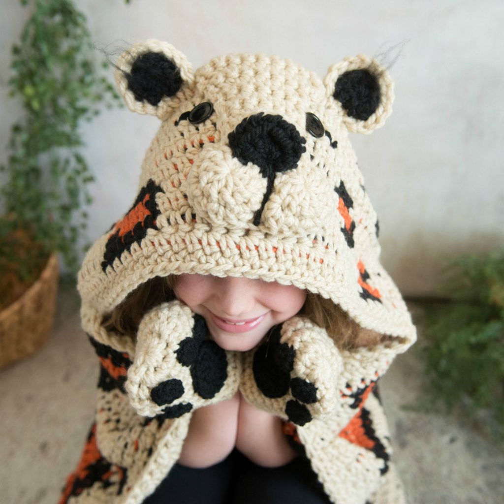 hooded Leopard Blanket