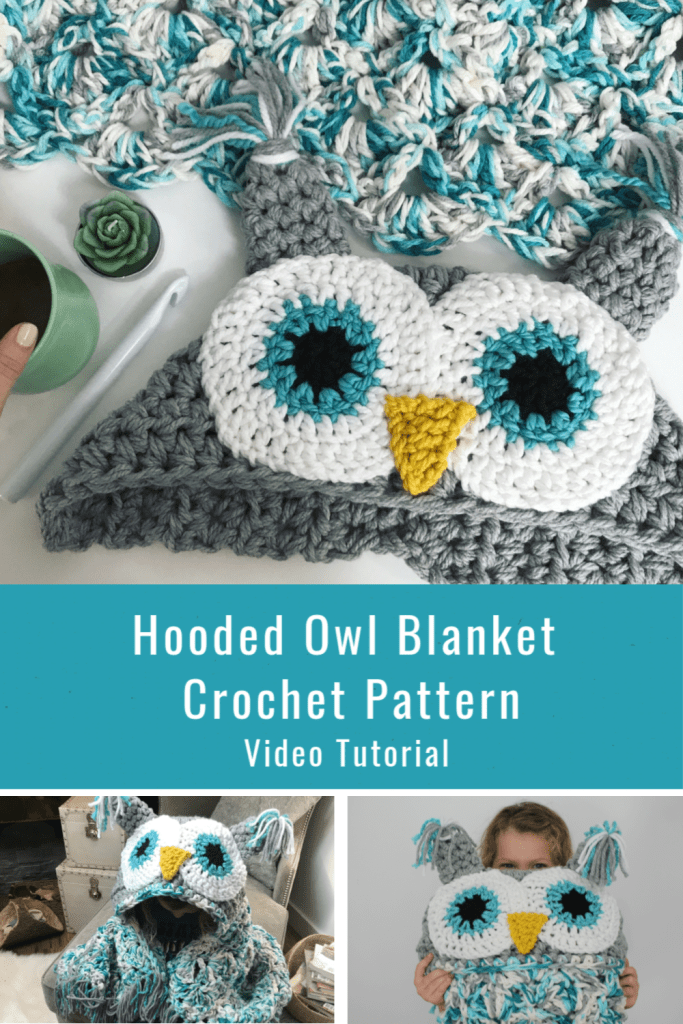 hooded owl blanket