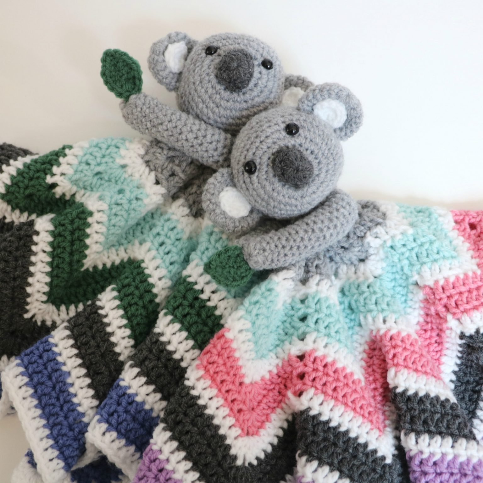 Crochet Koala Lovey MJ's off the Hook Designs
