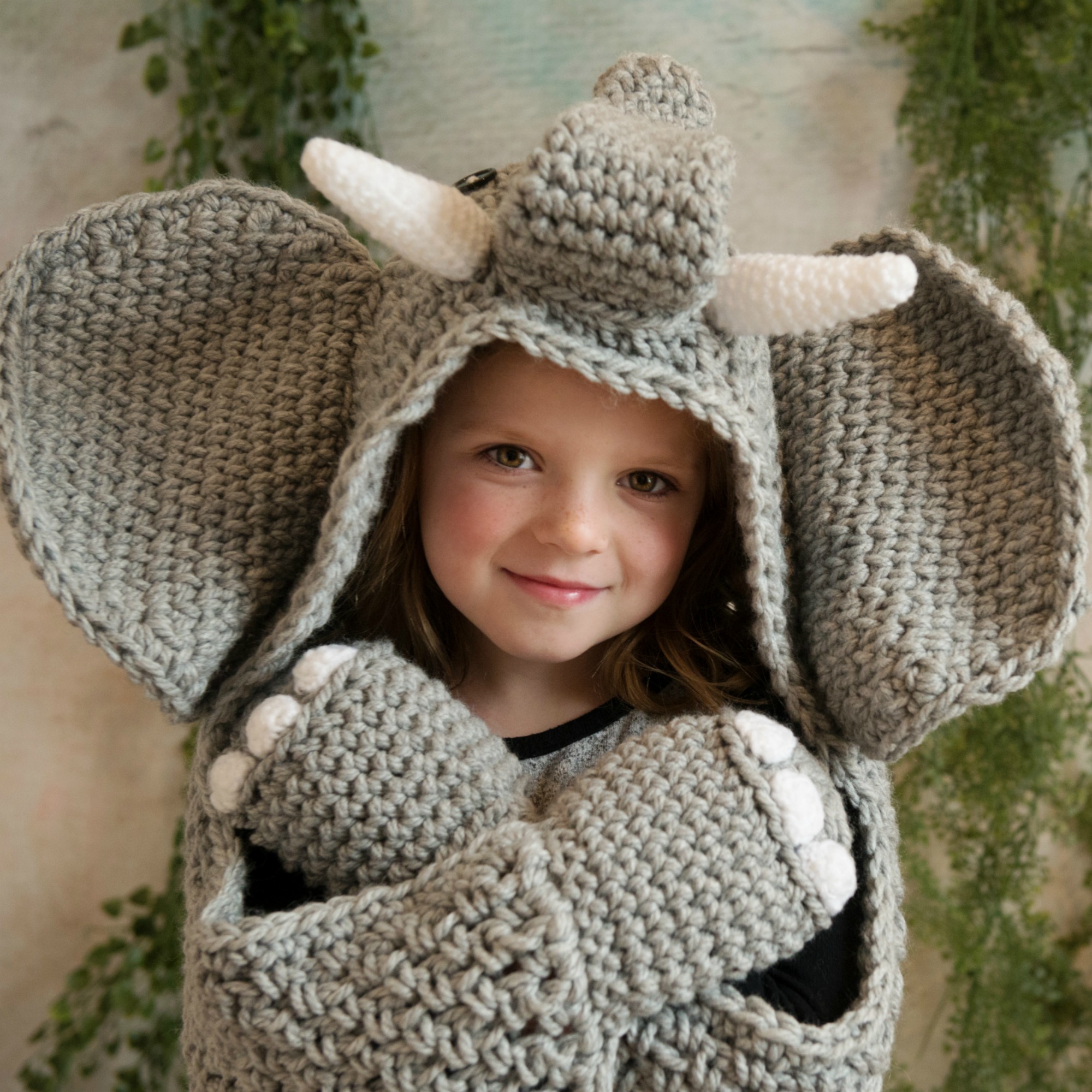 New Hooded Elephant Pattern! MJ's off the Hook Designs