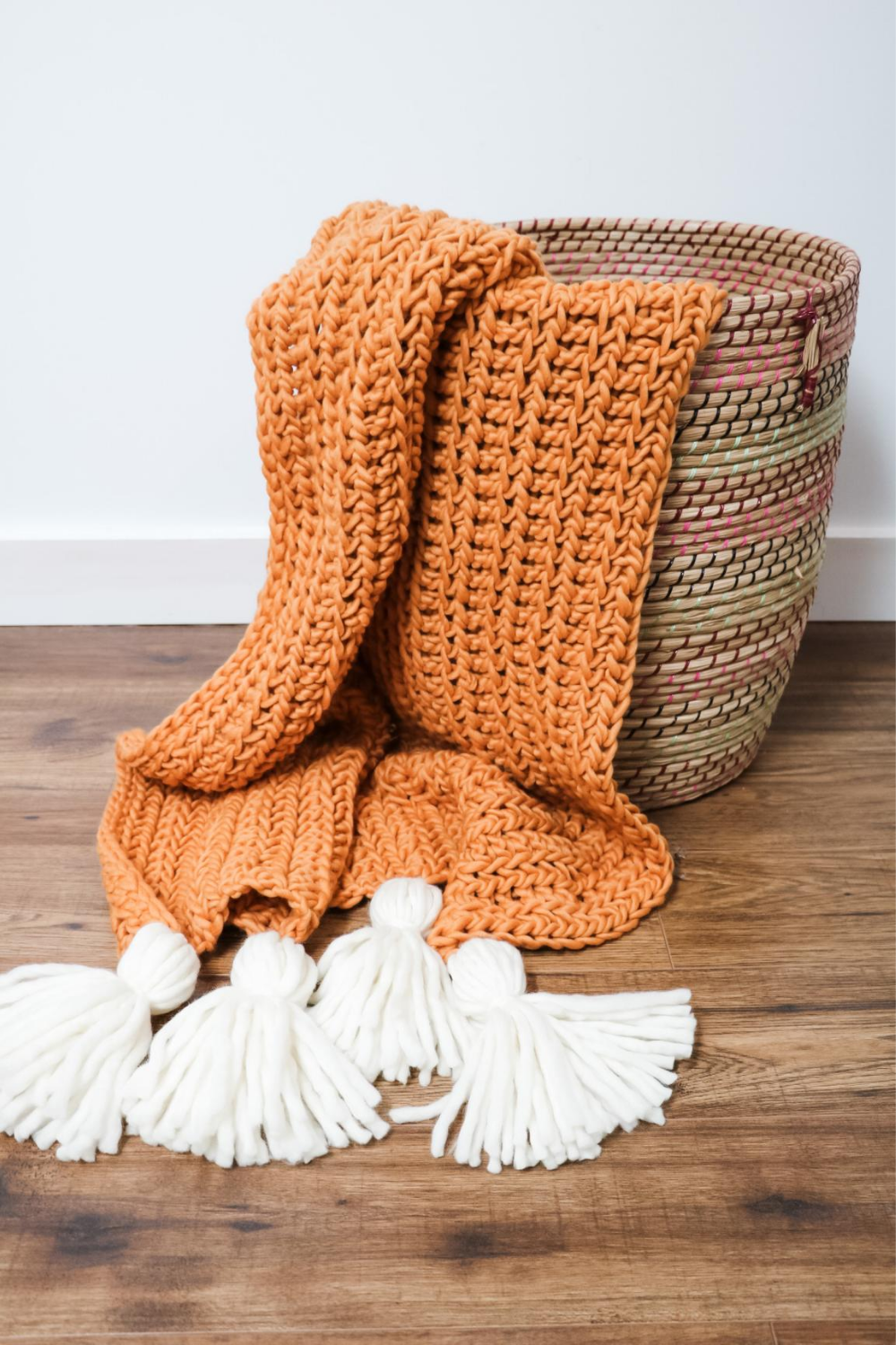 Crochet Chunky Blanket Free Pattern MJ's off the Hook Designs