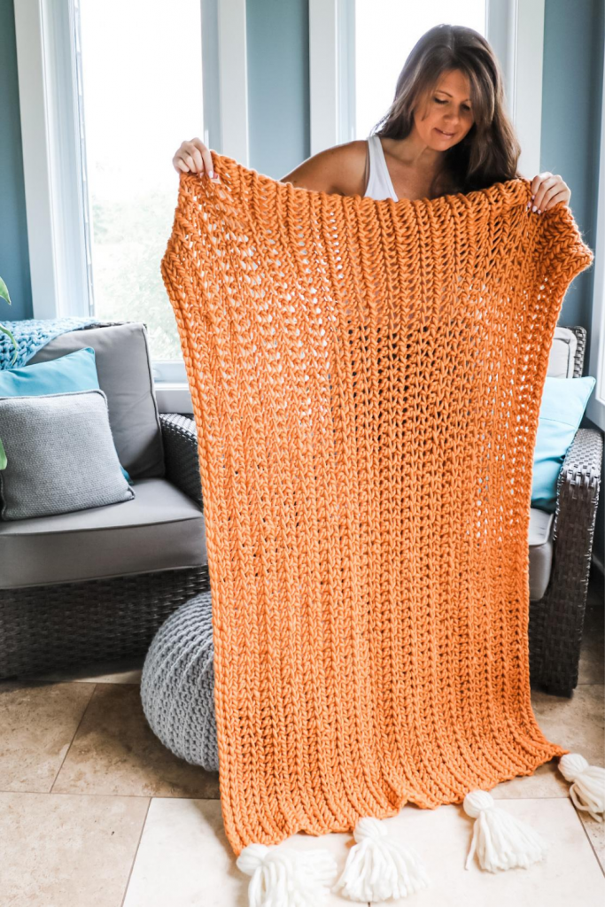 Crochet Chunky Blanket