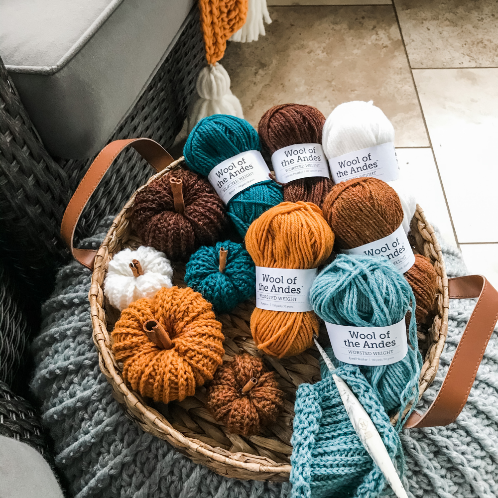 crochet pumpkins