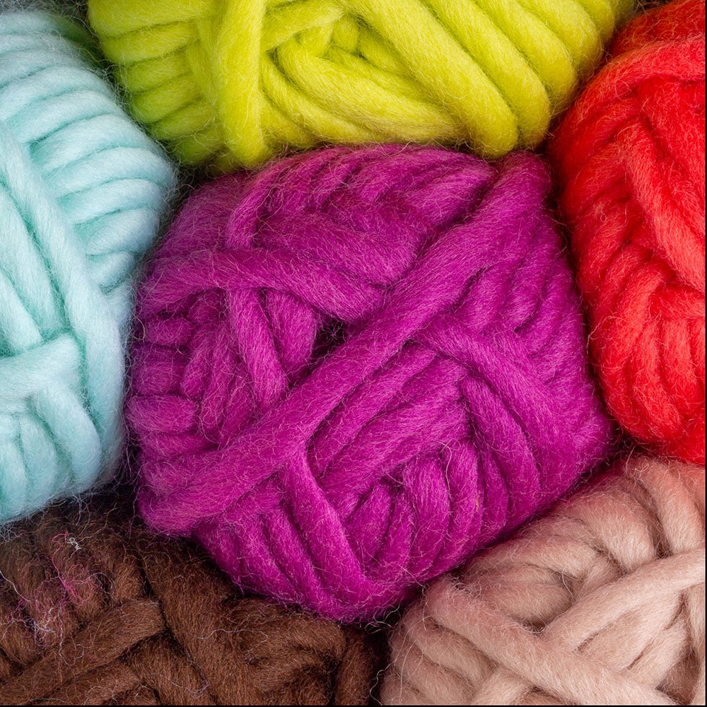 Tuff puff wool yarn