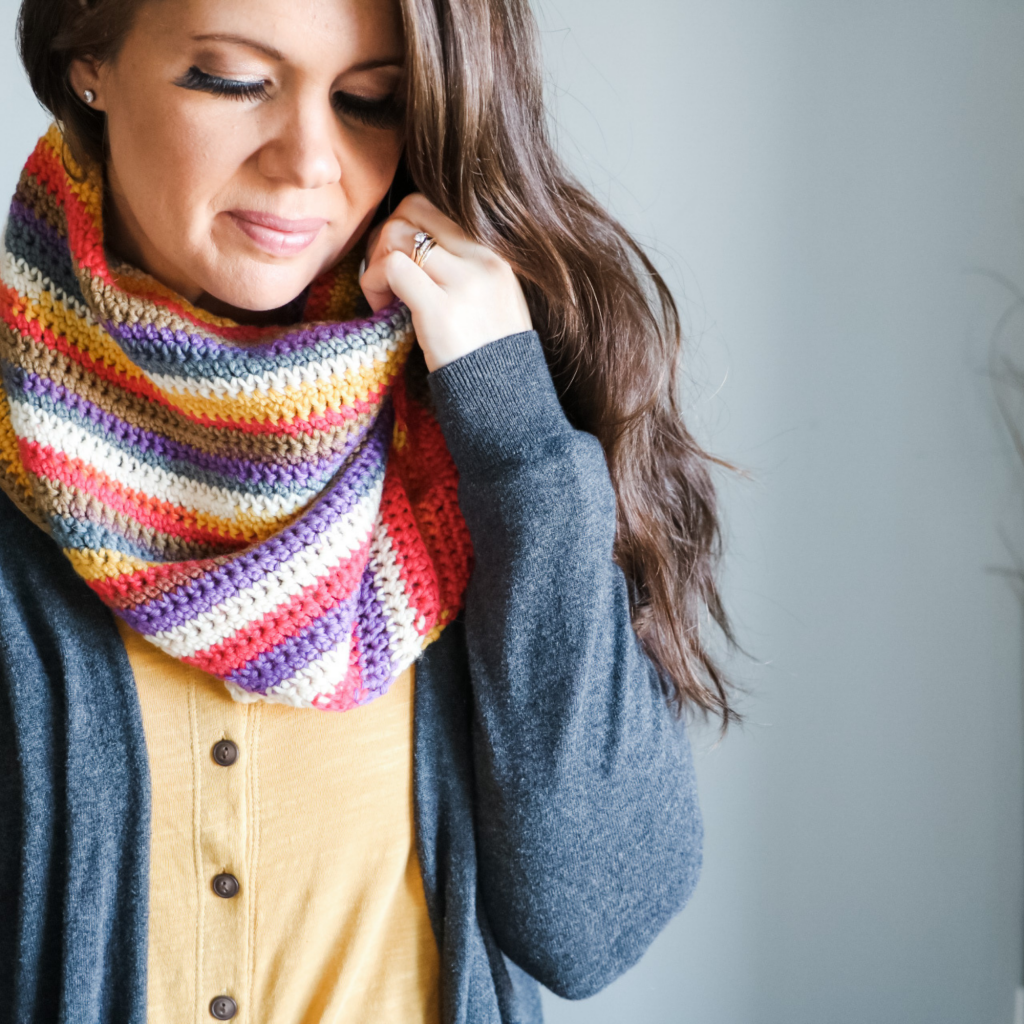 crochet boomerang shawl
