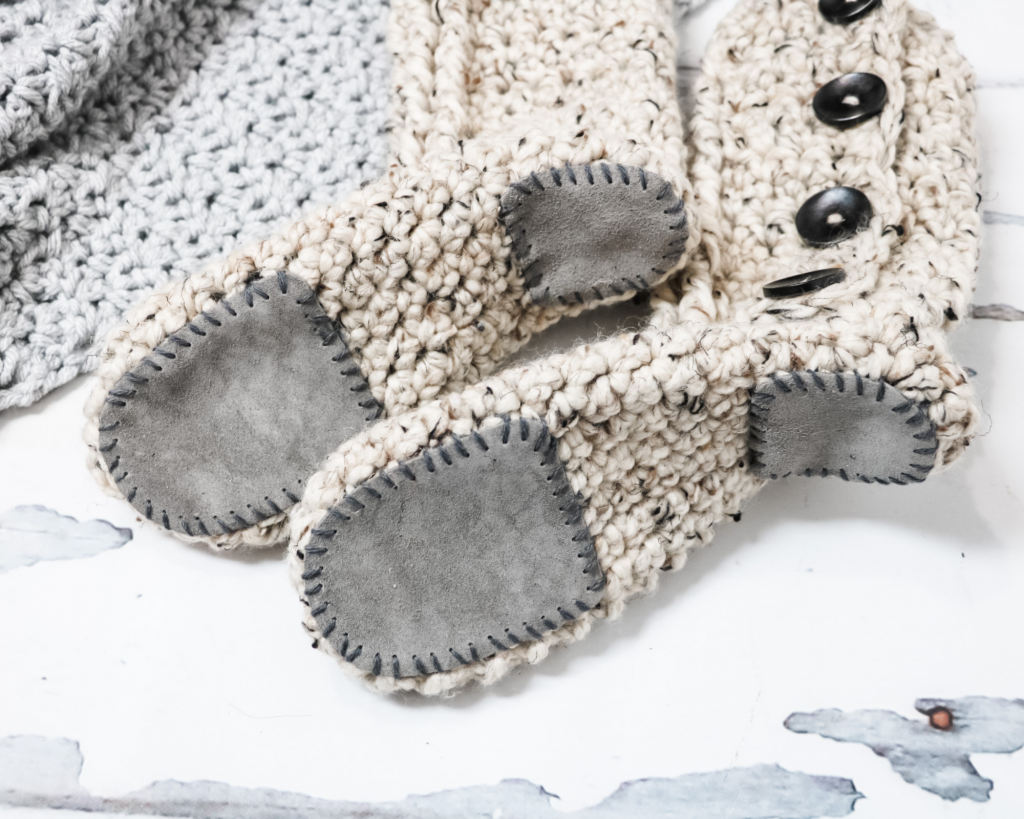 Crochet Slipper Boots Pattern
