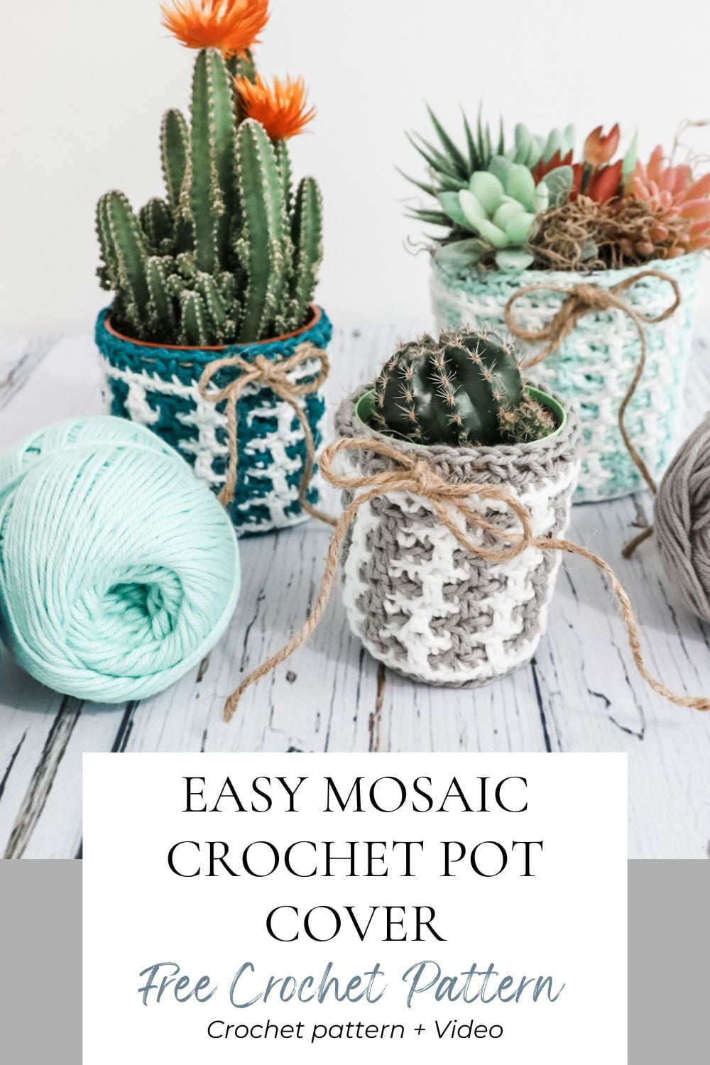 Easter Mosaic Crochet Pattern - MJ's off the Hook Designs
