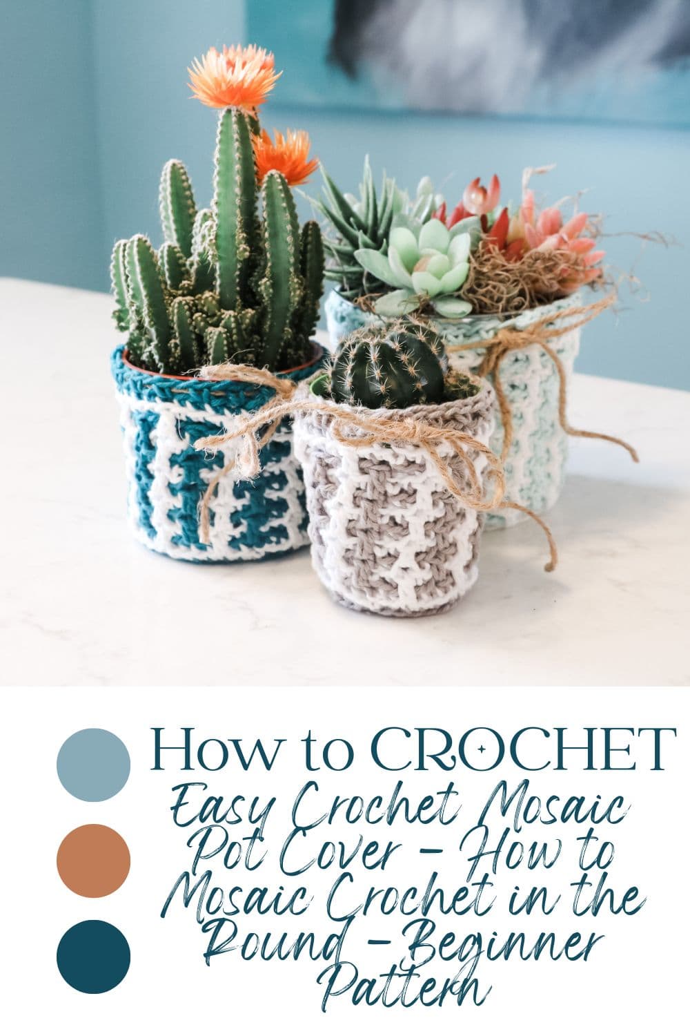 Easter Mosaic Crochet Pattern - MJ's off the Hook Designs