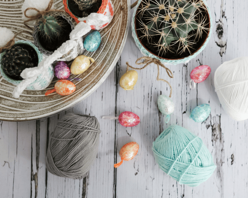 Easter Mosaic Crochet Pattern - MJ's off the Hook Designs