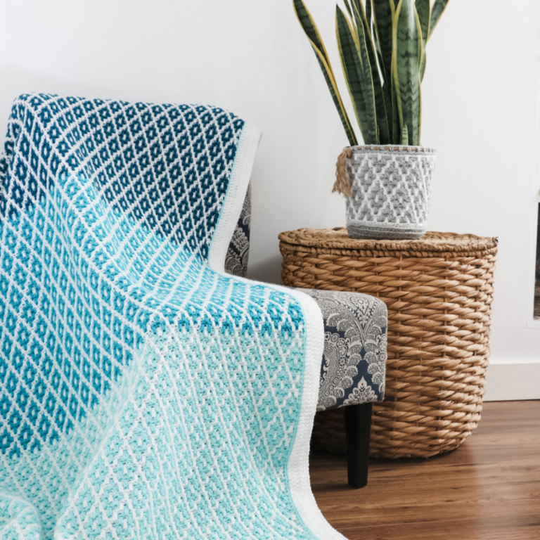 Caribbean Coast Afghan – Crochet Pattern