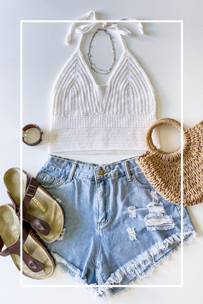 halter top crochet pattern
