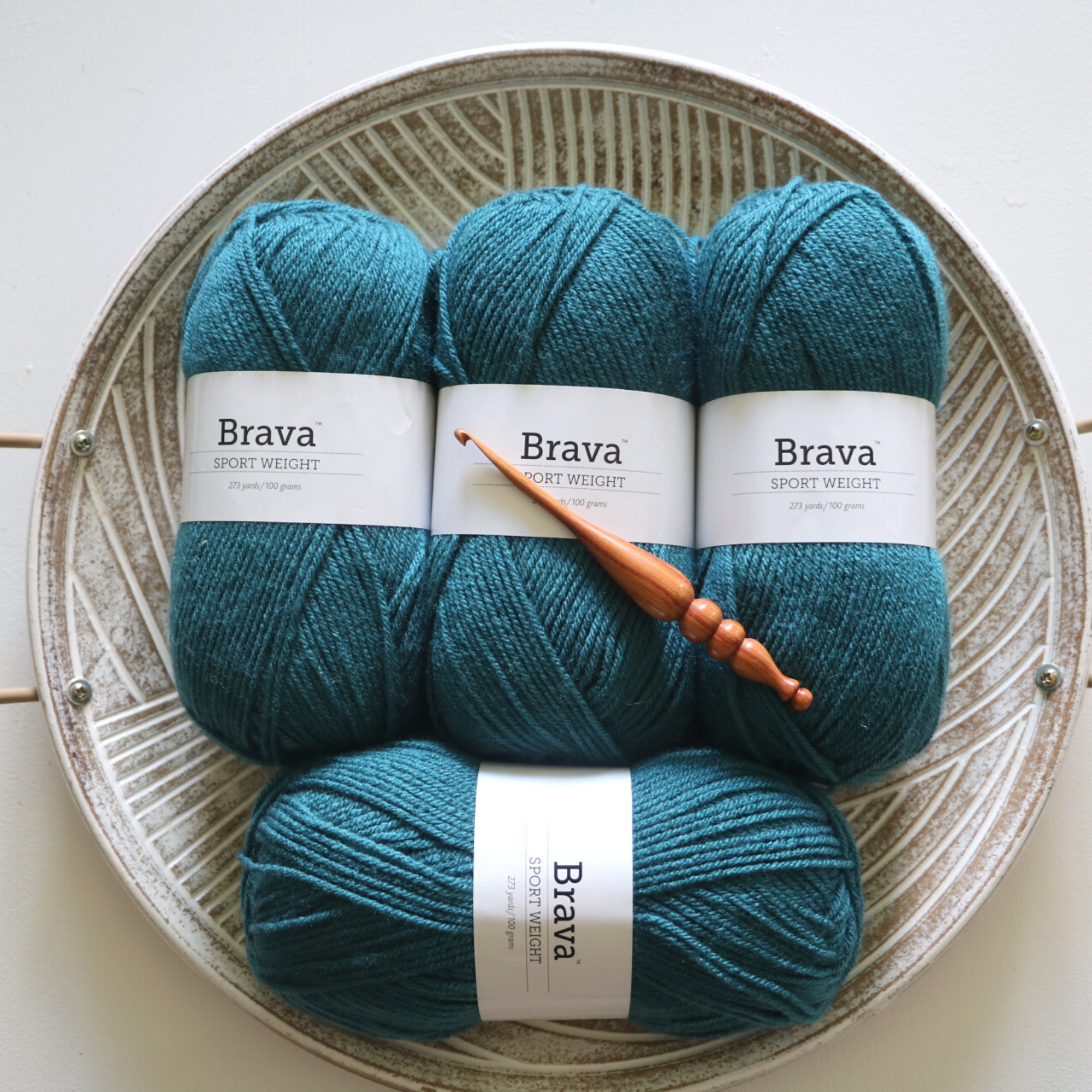 Brava Sport Premium Acrylic Crochet Yarn