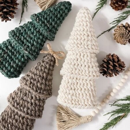 Rustic Farmhouse Tiered Trees - MJ's off the Hook Designs