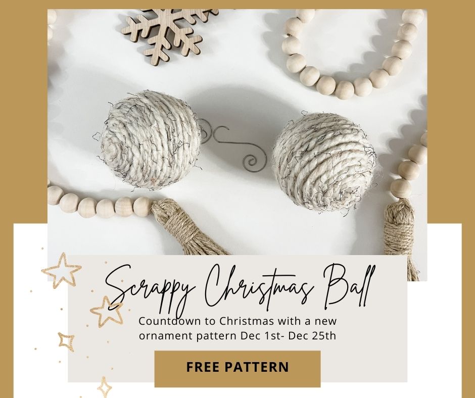 Scrappy Christmas Ball