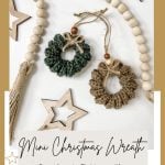 Mini Christmas Wreath Pattern.