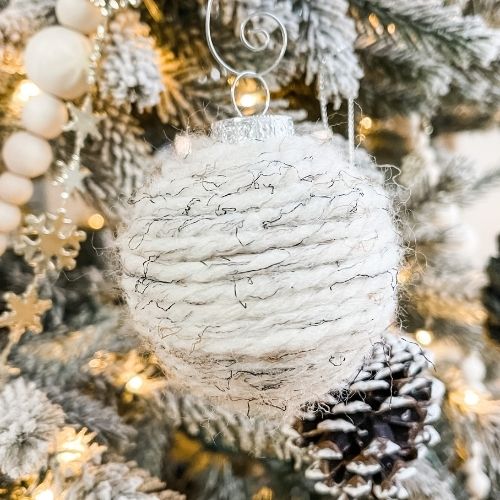 Scrappy Christmas Ball