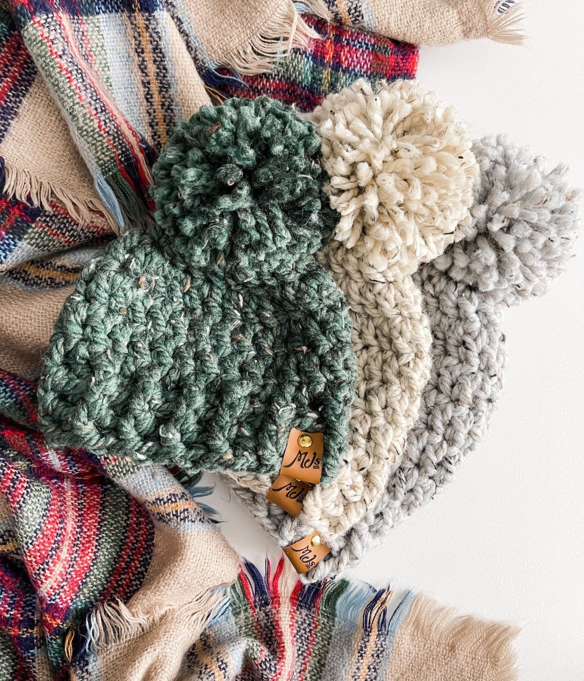 Beginner Bulky Beanie - Free Crochet Pattern - MJ's off the Hook Designs