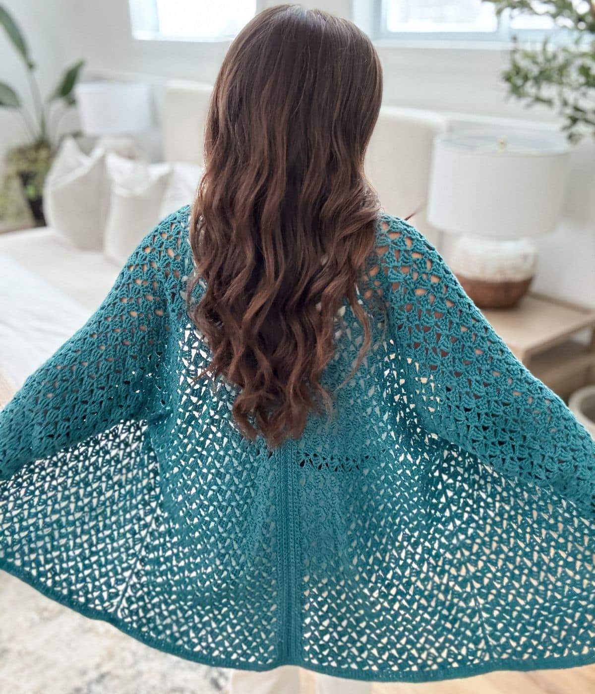 Crochet an Easy Lacy Spring Cardigan - MJ's off the Hook Designs