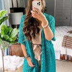 Lacy days kimono - free crochet pattern and video tutorial.