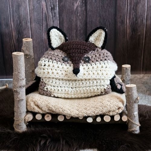 Hooded Fox blanket
