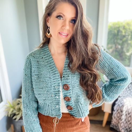 Lakeside Crochet Cardigan - MJ's off the Hook Designs