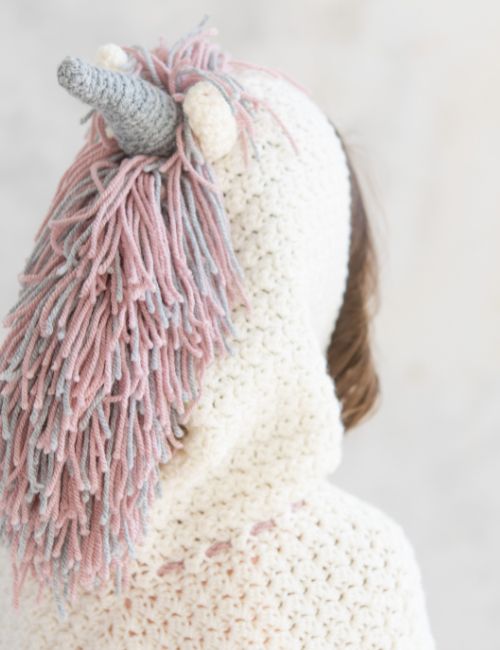 crochet unicorn horn