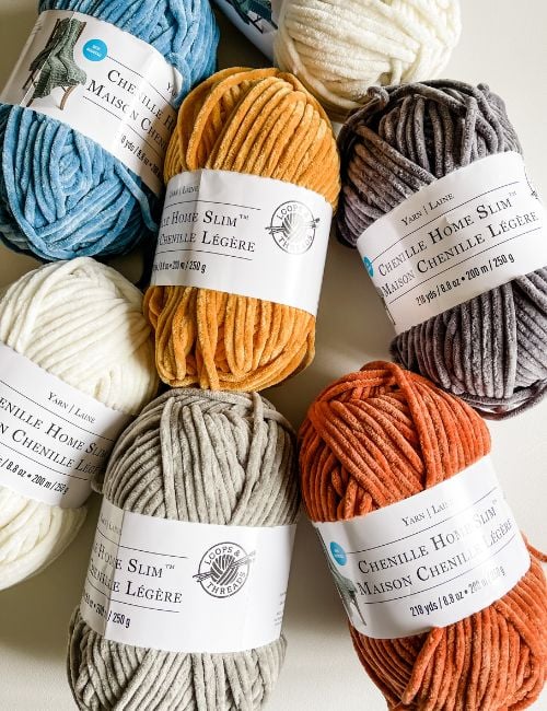 Loops & Threads Chenille Home Yarn Terracotta