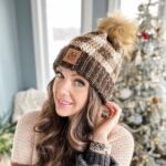 Get a free crochet pattern and video tutorial for the Rustic Buffalo Plaid Hat.