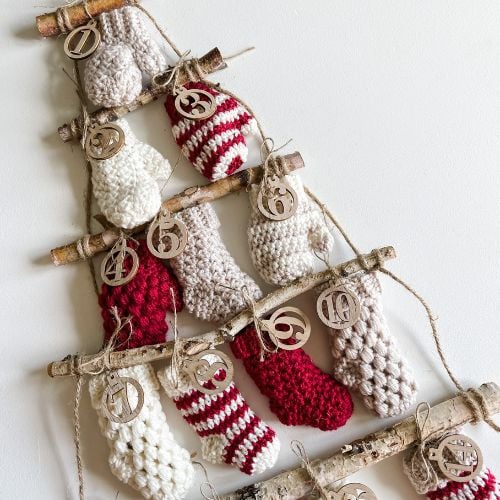 Mini Crochet Stocking