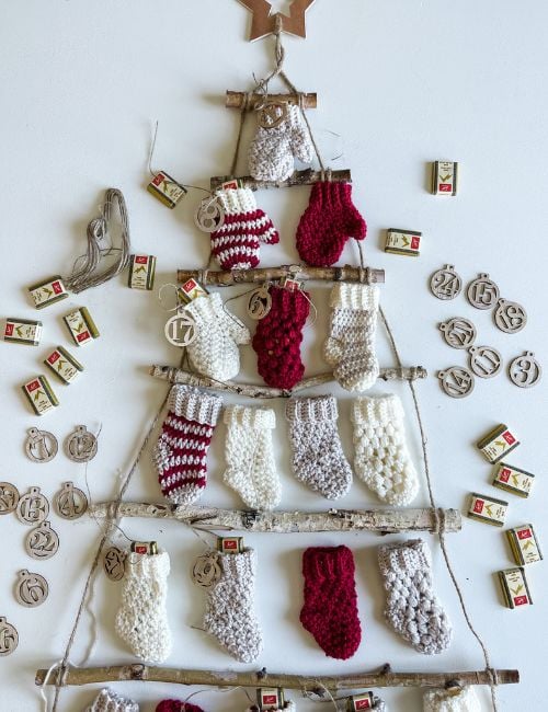 Mini Crochet Stocking
