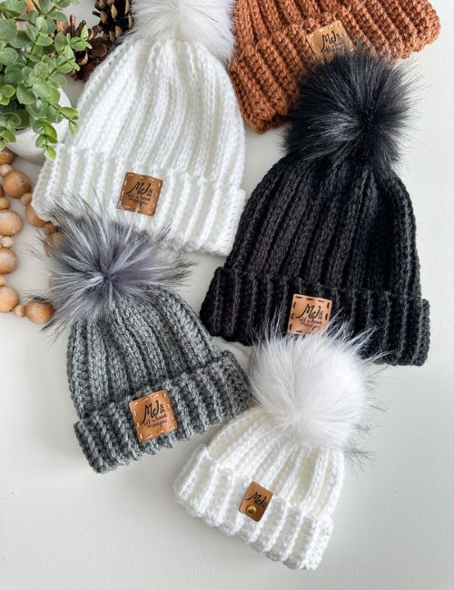 Chunky Ribbed Crochet Hat