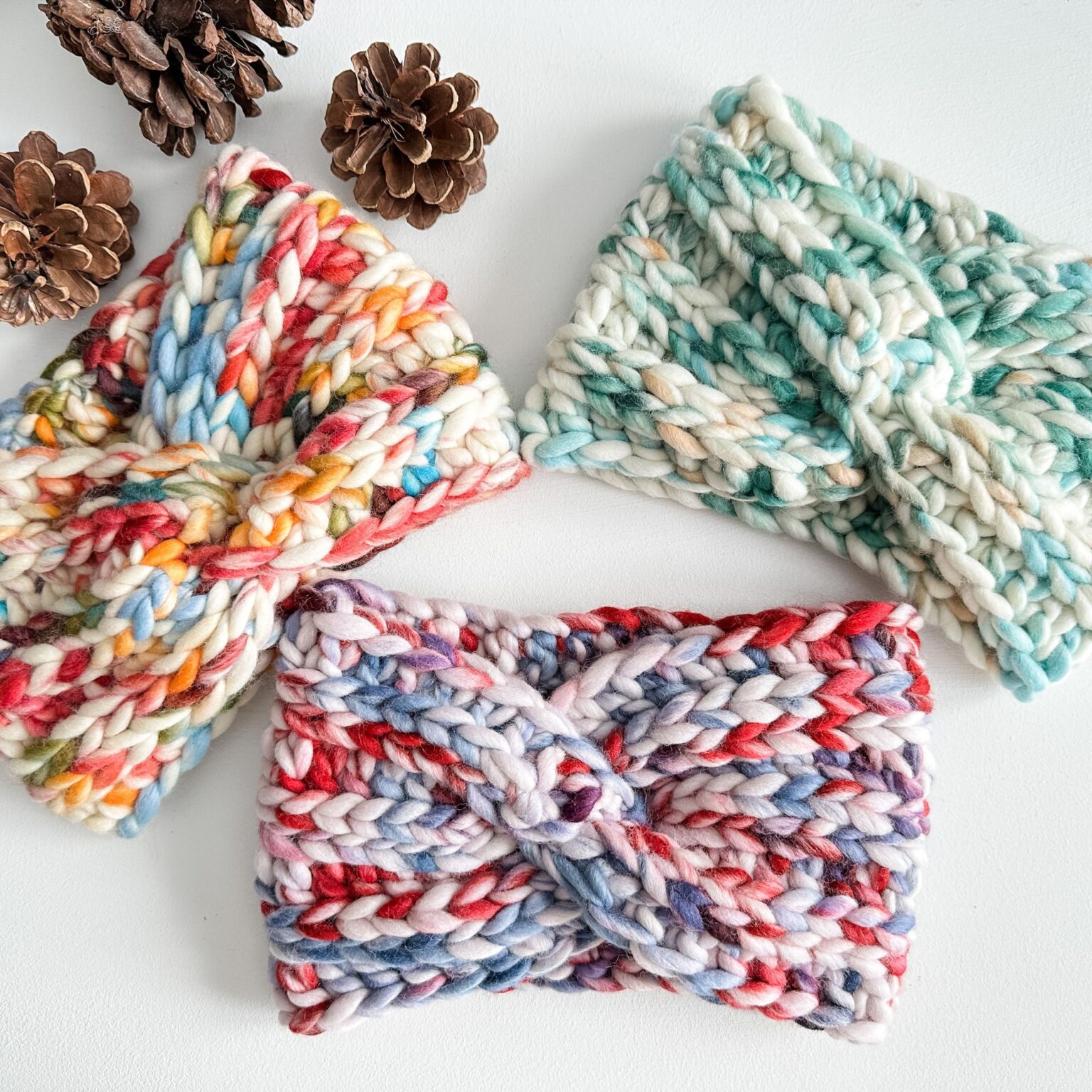 Chunky Ribbed Crochet Headband MJ's off the Hook Designs