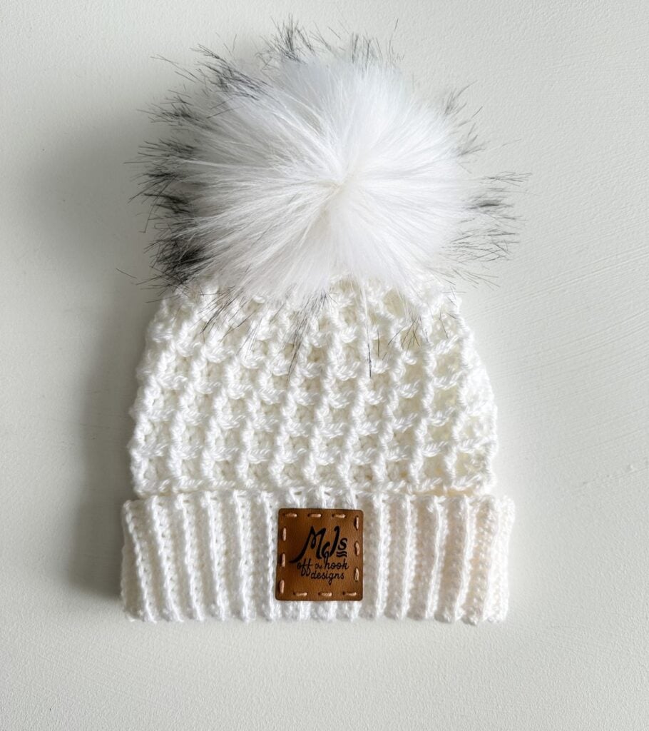 Waffle Stitch Crochet Hat