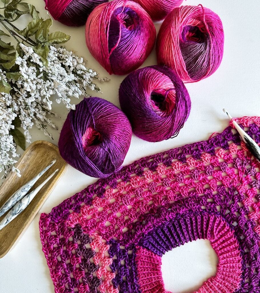 Easy Crochet Granny Stitch Sweater