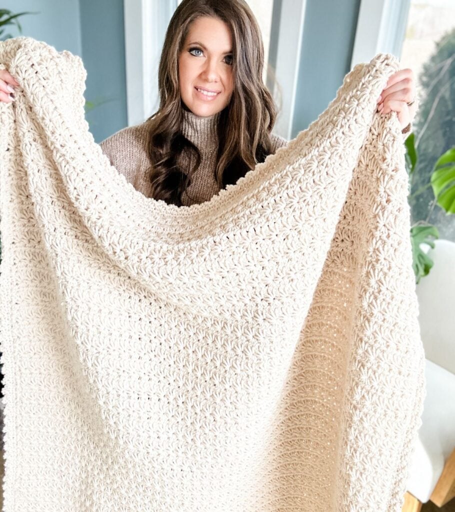 Star Stitch Blanket crochet pattern